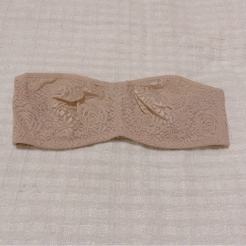 Wacoal Halo lace strapless underwire bra
